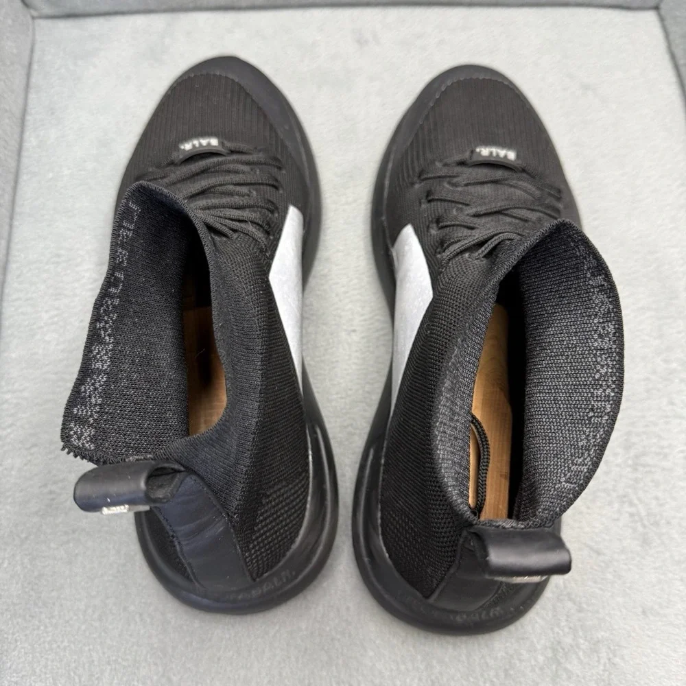 BALR EE Premium Sock Sneakers Big Brand Men\'s 10 Black Knit High Top Shoes Discount Balr Balr Premium Sock Sneakers EE PREMIUM SOCK  main image 4